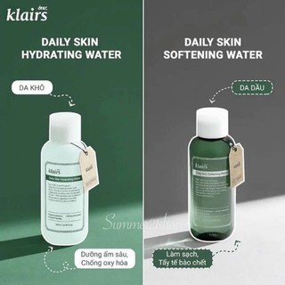Nước cân bằng Klairs Daily Skin Water 500ml