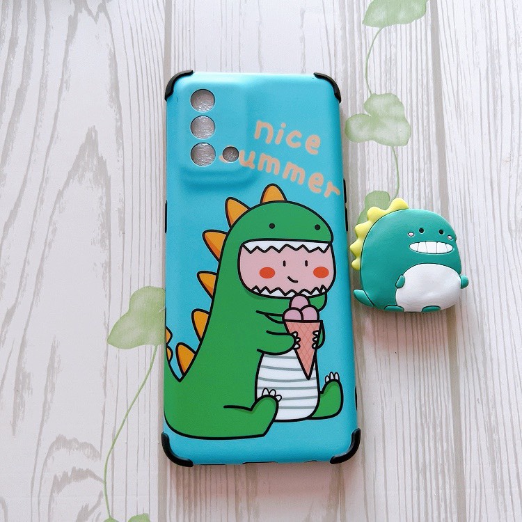 Ốp idm Hàn Quốc kèm pop OPPO A5 - 2020 /A9 -2020/Oppo A54 4G/Oppo A74 4G/A95