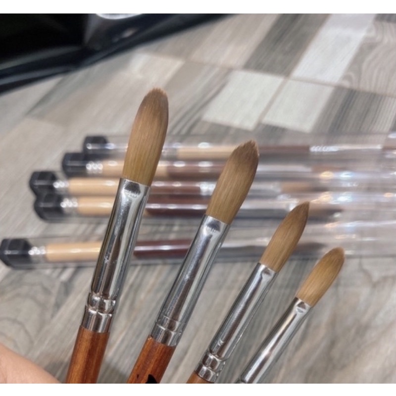 Bút đắp bột kolisky , but đắp bột lông chồn , bút đắp bột chuẩn mỹ