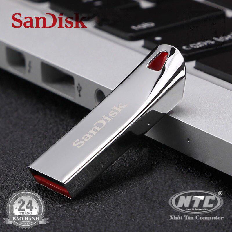 USB 2.0 Sandisk Cruzer Force CZ71 32GB (Bạc)