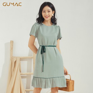 Đầm suông bèo buột dây DA623 GUMAC