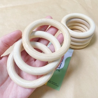 [SỈ] 100 Vòng gỗ mộc size 3-5-6-7cm