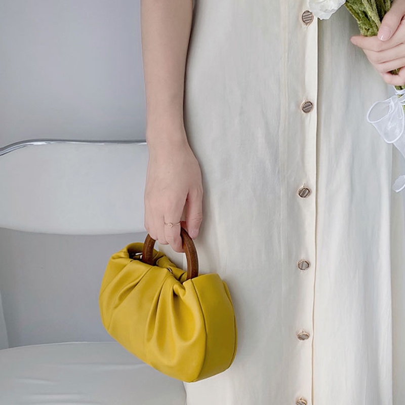 Túi xách IELGY da mềm kiểu đám mây nhỏ nhắn đáng yêu