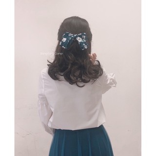 Cột/ Kẹp tóc nơ vải hoa Sweetie