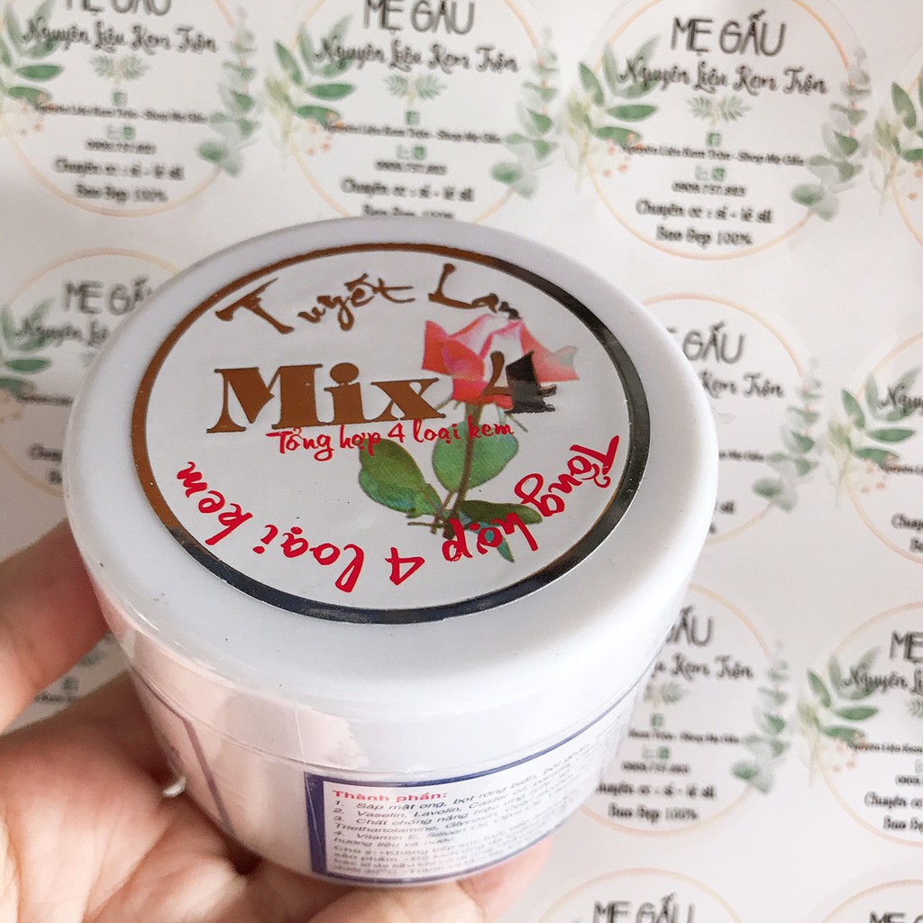 Kem Mix4 tuyết lan