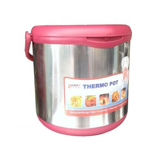 Nồi ủ chân không giữ nhiệt inox Decker's Home Thermo Pot SX-60B - 6 lít - Hàng chính hãng