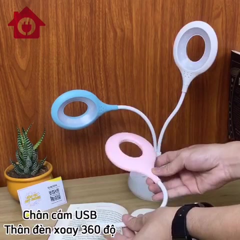 Đèn led usb chống cận bảo vệ mắt để bàn học làm việc SuBaDa kiêm đèn ngủ nhỏ gọn tiện lợi tiết kiệm điện DU01 | BigBuy360 - bigbuy360.vn