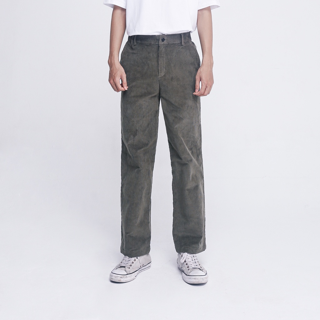 [HÀNG THIẾT KẾ] Quần Nhung Tăm Thomas Pants ver 3, Dáng Suông, Ống Rộng, Quần Corduroy GUY's Closet