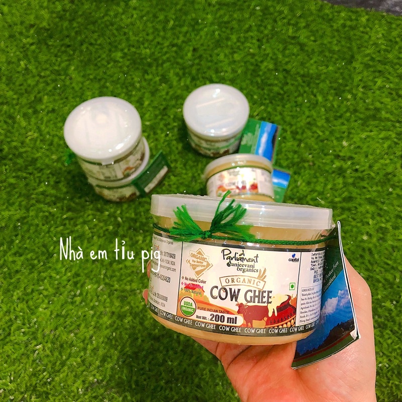 BƠ GHEE HỮU CƠ ẤN 200Gr