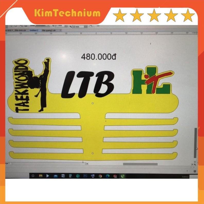 HOT Giá treo huy chương Size đại 58x35 sơn 4 lớp, chữ rời.