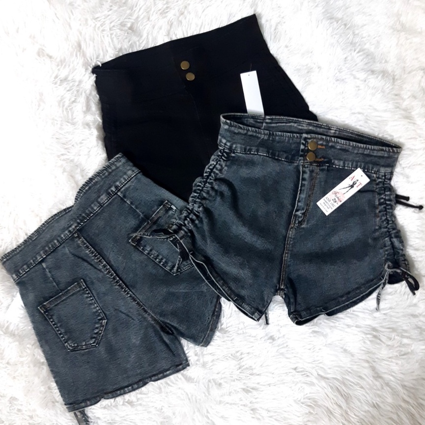 QUẦN SHORT JEAN RÚT DÂY HAI BÊN SIÊU KUTE, QUẦN ĐÙI NỮ