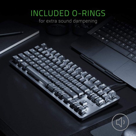 Bàn phím Razer BlackWidow Lite–Silent Mechanical-US Layout-Orange Switch _Chính hãng