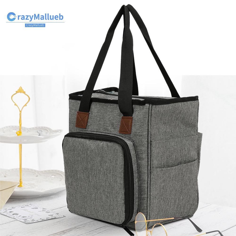 Crazymallueb❤Portable Knitting Storage Bag Crochet Hooks Needles Sewing Supplies Organizer❤New
