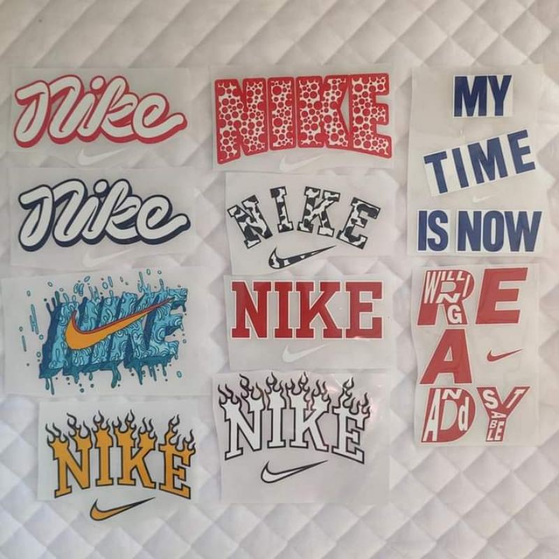 Hình ủi, hình ép nhiệt - LOGO Nike ủi (nhiều mẫu)