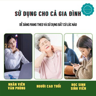 PVN21548 Hộp 12 Miếng Dán Ngải Cứu Vai Gáy Giảm Đau Cổ Vai Gáy T2 .