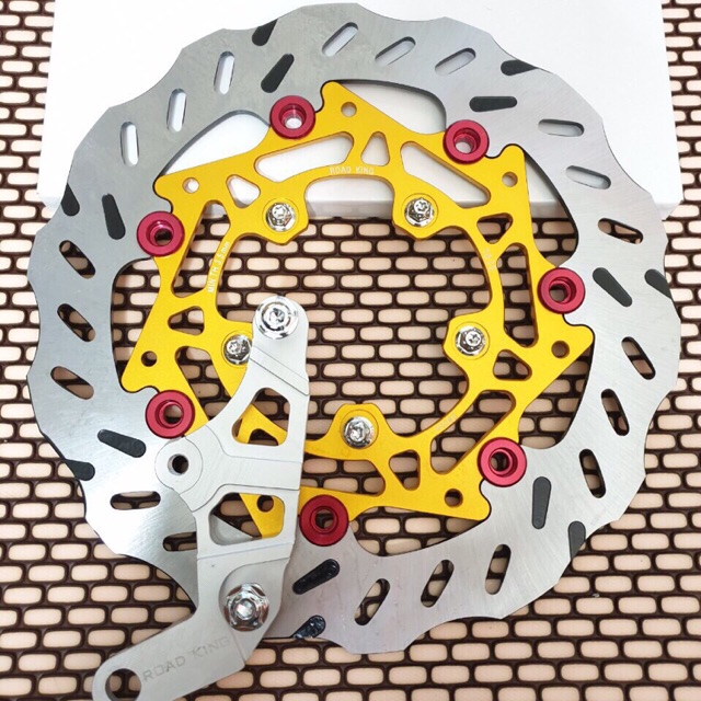 Đĩa thắng xe Vario125-150 đĩa 5 lổ đi đùm mâm zin 260mm tặng kèm pát heo.