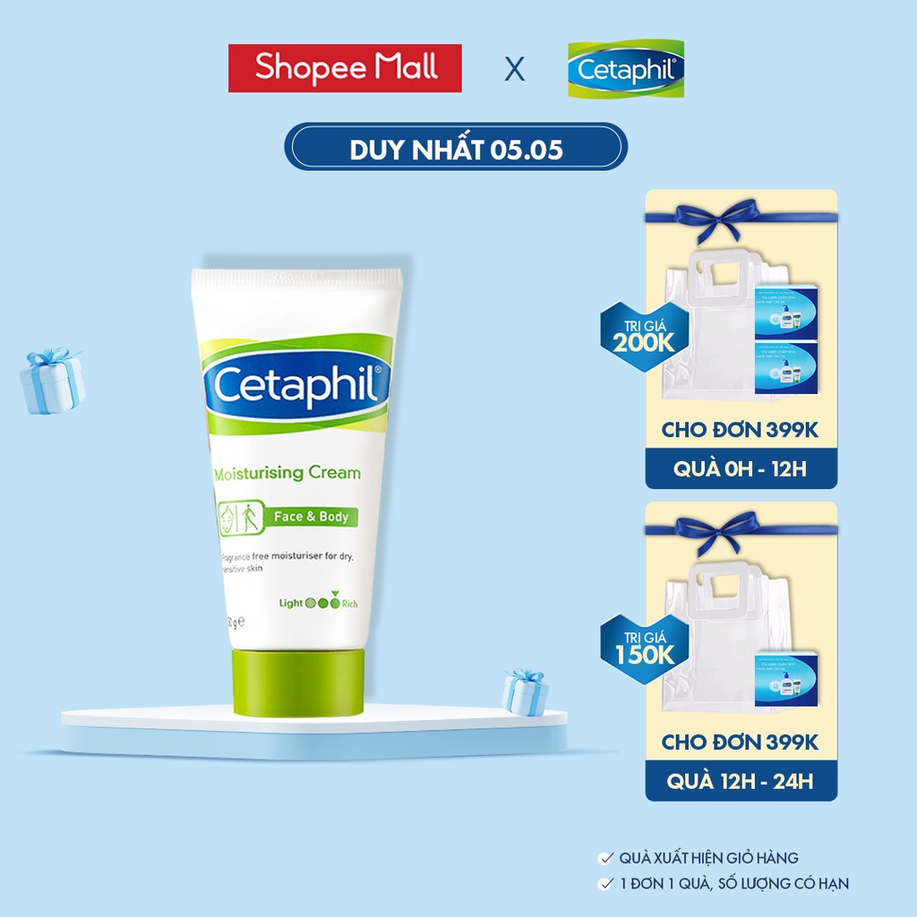 Kem dưỡng ẩm Cetaphil Moisturizing Cream 50g