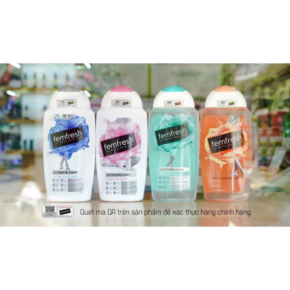 gg5 Chính Hãng Date Mới - Dung Dịch Vệ Sinh Phụ Nữ Cao Cấp Femfresh 250ml