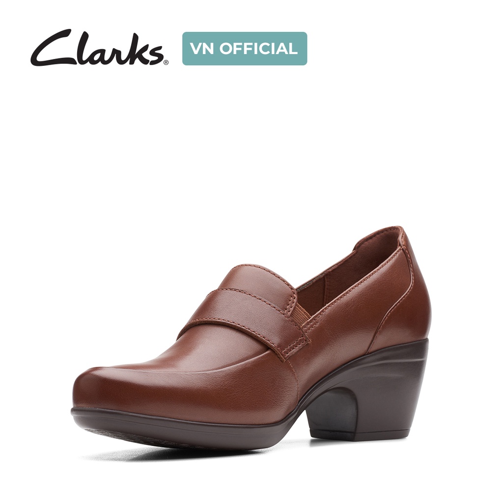 Giày cao gót nữ CLARKS Emily Andria màu nâu