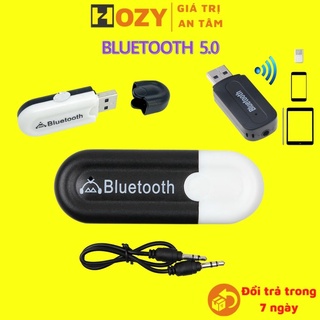 USB âm thanh Bluetooth 5.0 chuyển từ jack 3.5mm  sang bluetooth tốc độ cao