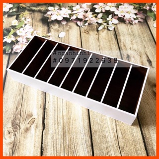 Khay đựng tiền thu ngân 9 ngăn dài 40cm