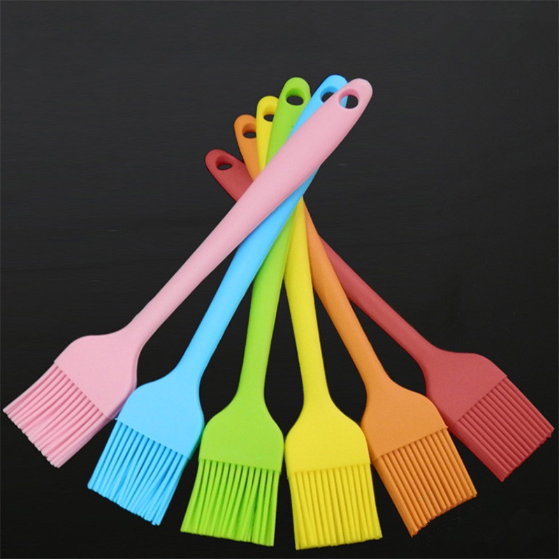 Oil brush kitchen pancake edible baking tool pancake high temperature resistant brush household silicone barbecue oil brush
