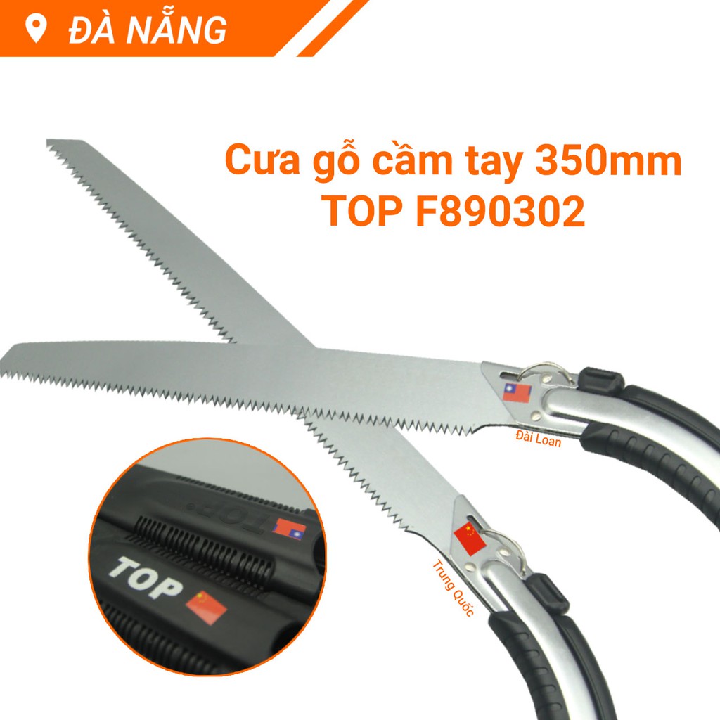 Cưa gỗ cầm tay TOP F890302 350mm