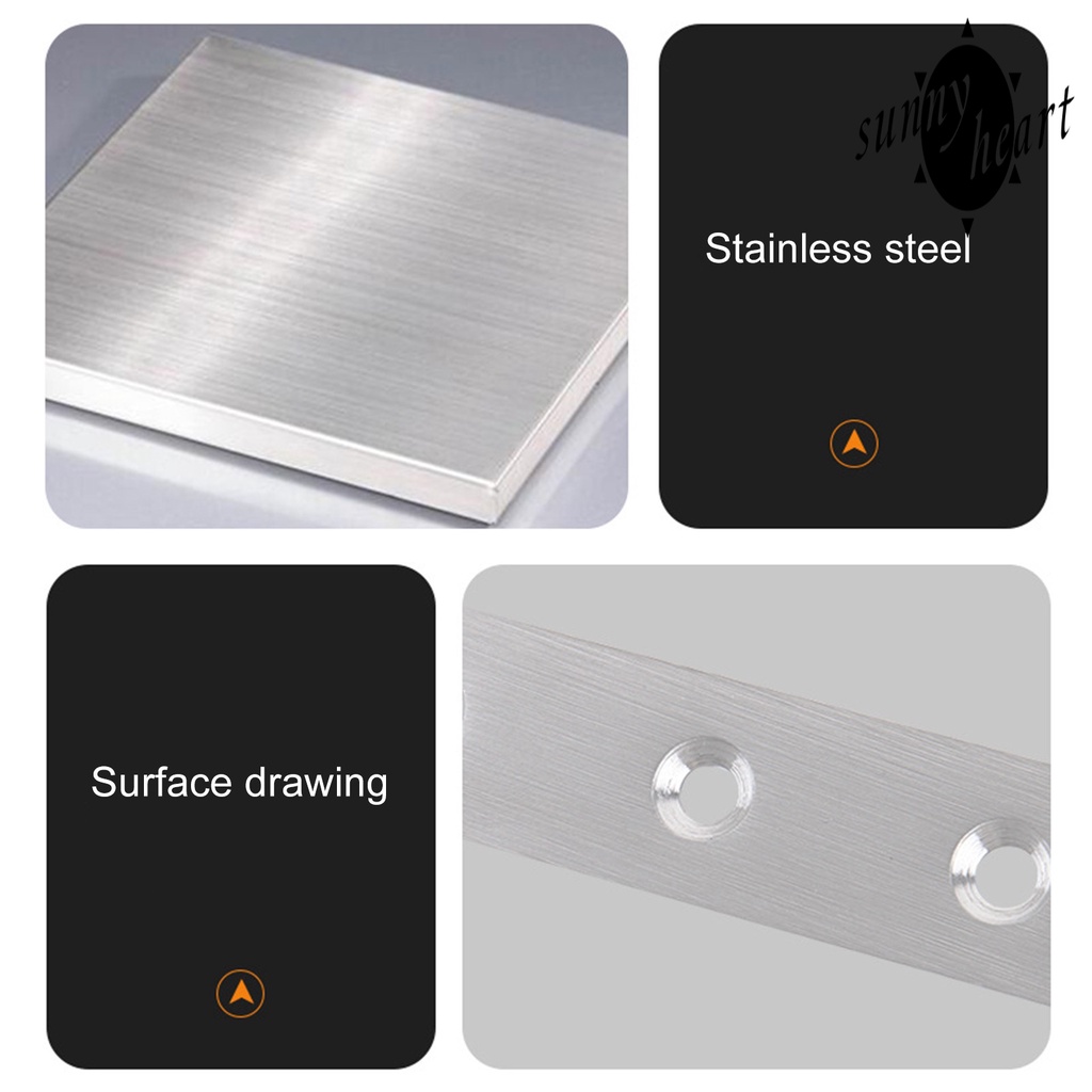 Set 10 Giá Đỡ Hình Chữ T 40/50/60/80mm Dùng Gắn Góc Cửa