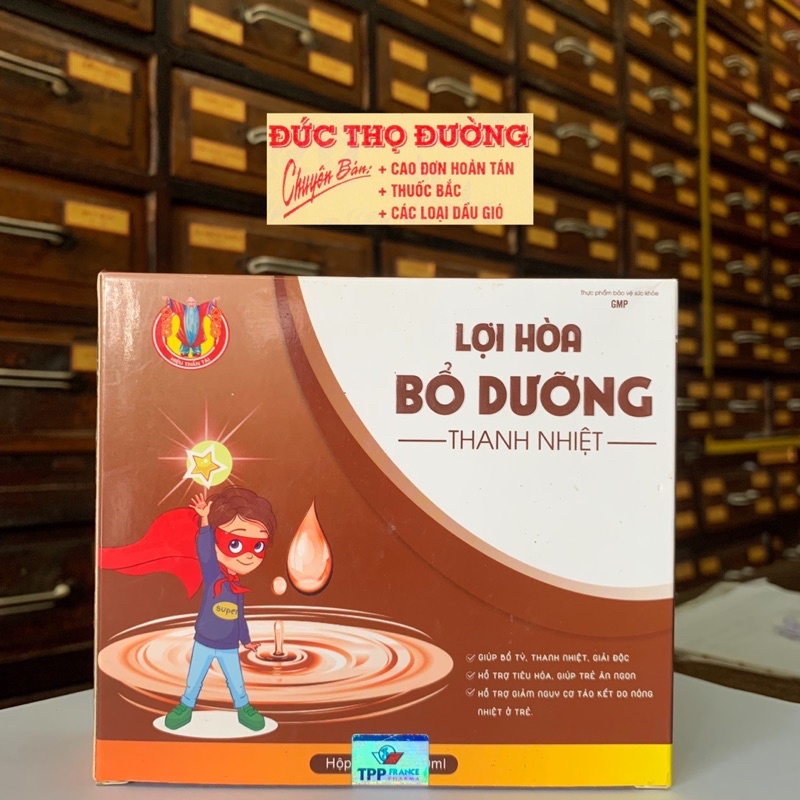 Lợi Hòa Bổ Dưỡng Thanh Nhiệt - Giúp ăn ngon, dễ tiêu, giảm táo bón
