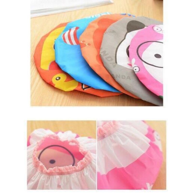 Mũ Tắm Chùm Tóc hình thú cute