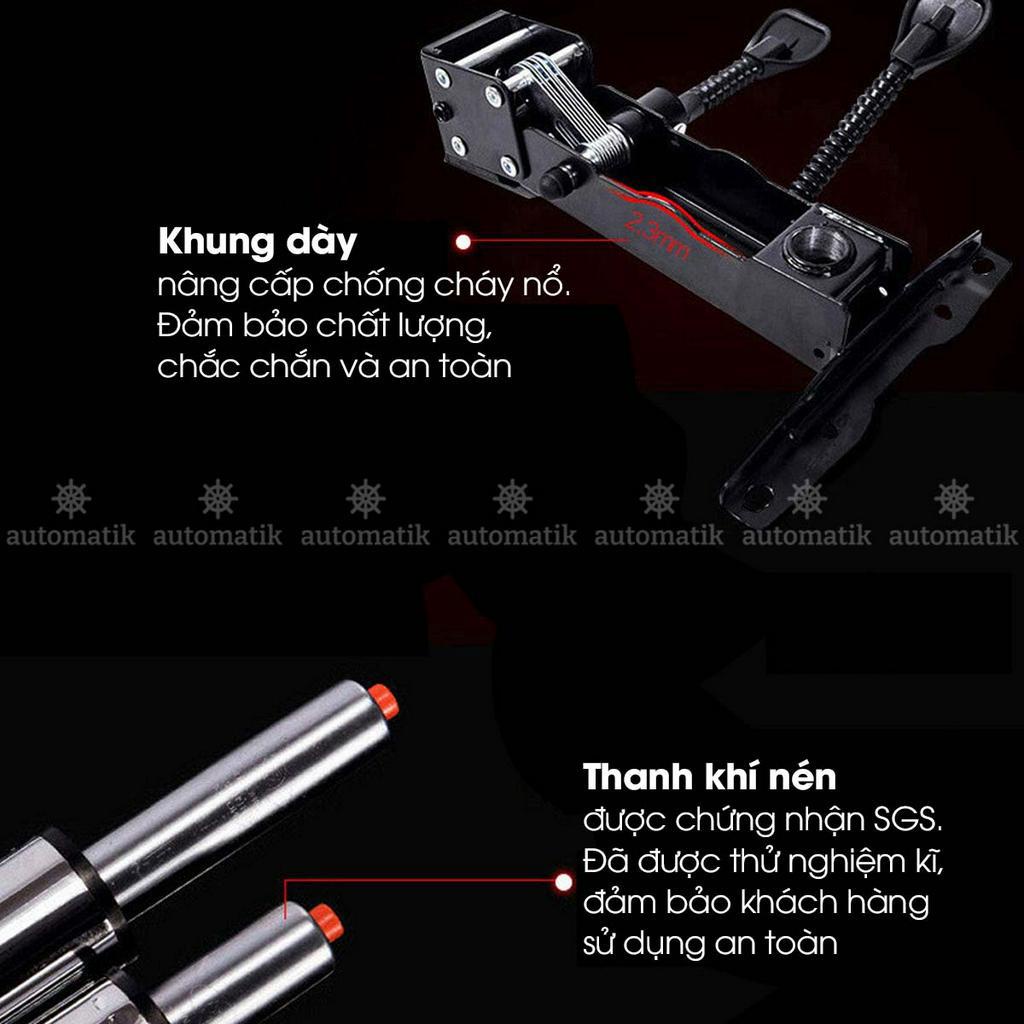 Ghế Gaming Văn Phòng Thiết Kế Công Thái Học Xoay 360 Độ Ghế Lưới Ngả Lưng Bảo Vệ Cột Sống Tặng Kèm Gối - Automatik