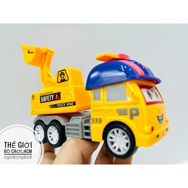 [TRỢ GIÁ-RẤT ĐẸP] Đồ chơi xe cứu hoả, xe công trình, xe môi trường robocar poli dành cho bé thích khám phá mô hình xe