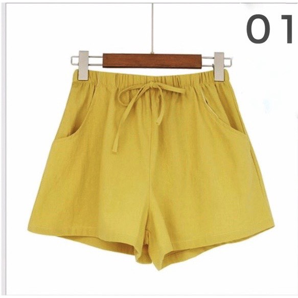Quần short nữ chất đũi siêu mát