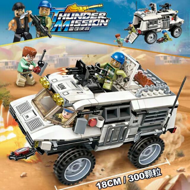 Bộ lắp ráp lego xe địa hình cool ngầu