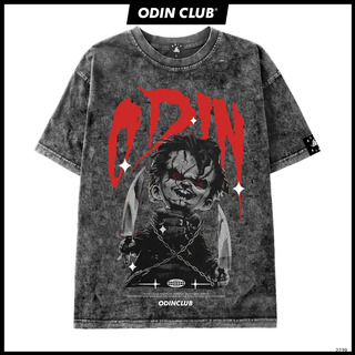 Áo thun horror chucky, áo phông oversize nam nữ, local brand odin club