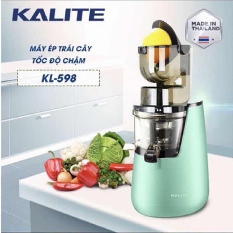 MÁY ÉP CHẬM KALITE KL-598 BH CHÍNH HÃNG
