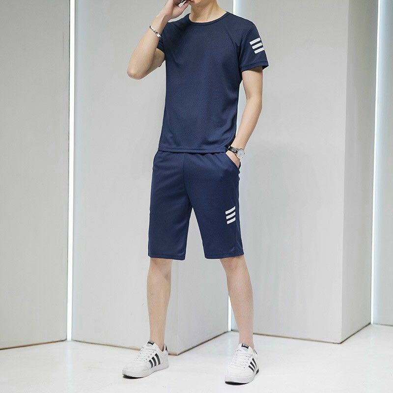 Bộ thể thao nam mặc nhà tập gym siêu mát có video