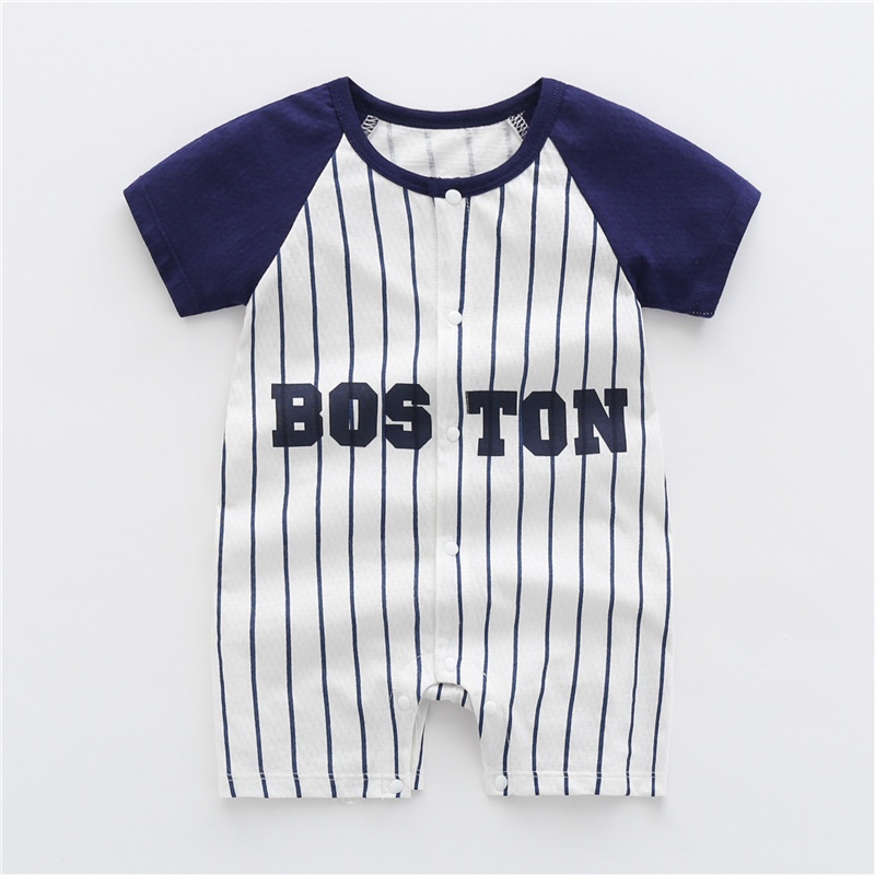 Bộ Áo Liền Quần Bằng Cotton Trơn 101220 Dành Cho Bé
