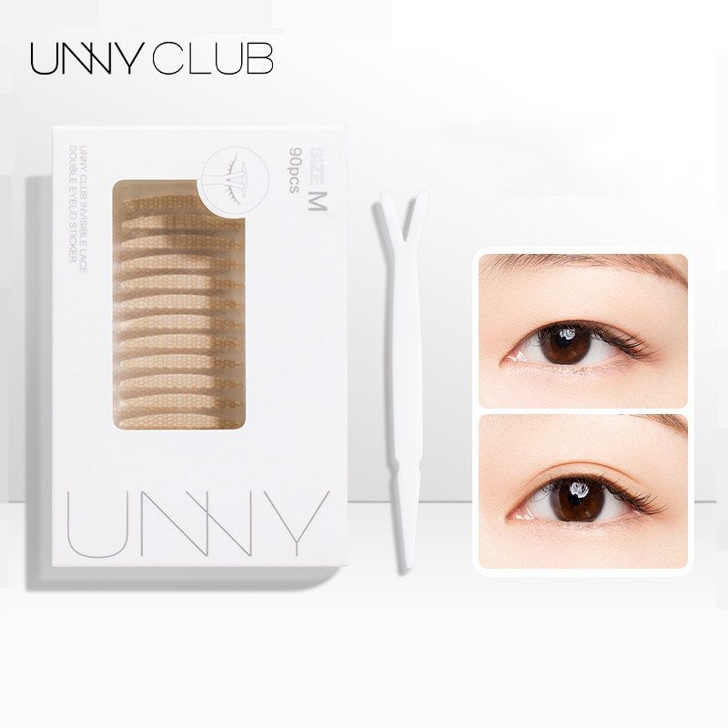 UNNY CLUB Unny Miếng Dán Tạo Mắt Hai Mí Màu Lì Vô Hình
