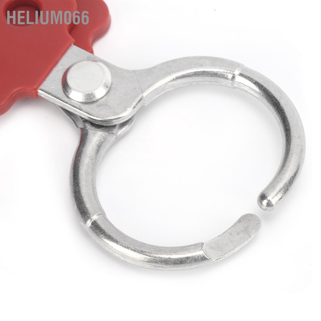 10 cái Khóa Lockout Hasp 38mm / 1.5in 6 lỗ Cách nhiệt bằng nhôm cho những nơi dễ cháy nổ Helium066