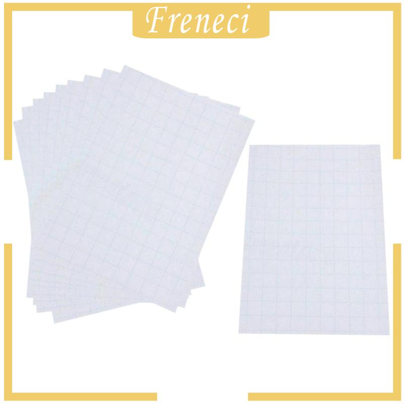 Set 5 Tấm Giấy Vinyl Truyền Nhiệt In Họa Tiết Cho Áo Thun Vải Cotton