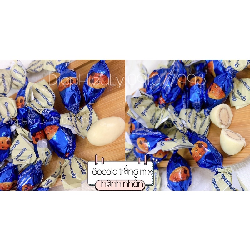 Kẹo Nga Mỹ mix 6-7-8 loại kẹo bánh TẾT ngon nhất