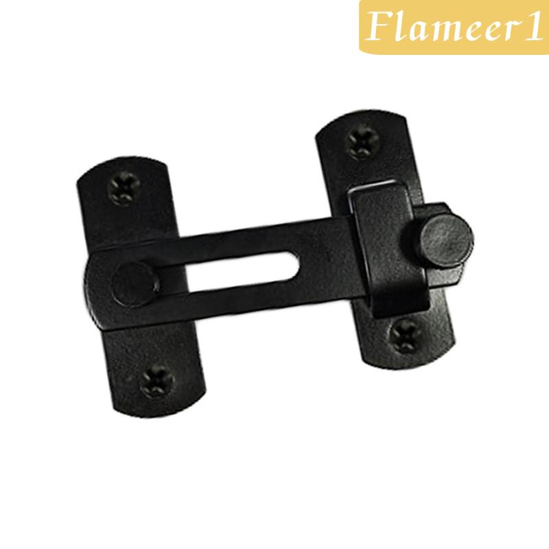 [Flameameer1] Chốt Then Chốt Cửa Phòng Ngủ Gia Đình Màu Đen