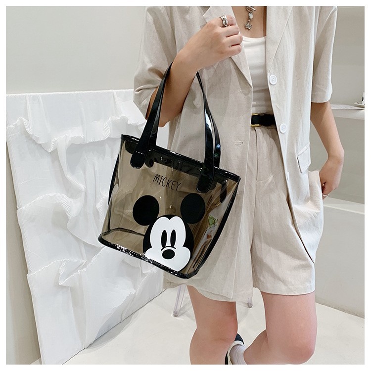Túi mickey trong suốt trẻ trung cá tính