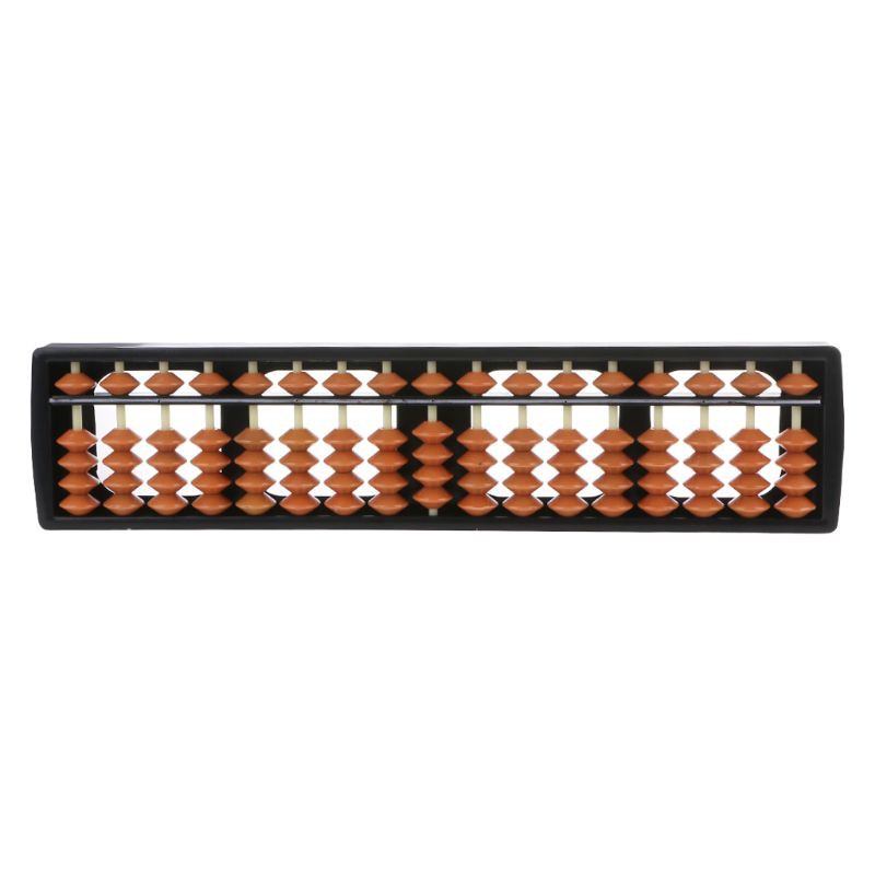 17 Digit Rods Standard Abacus Soroban Chinese Japanese Calculator Coun