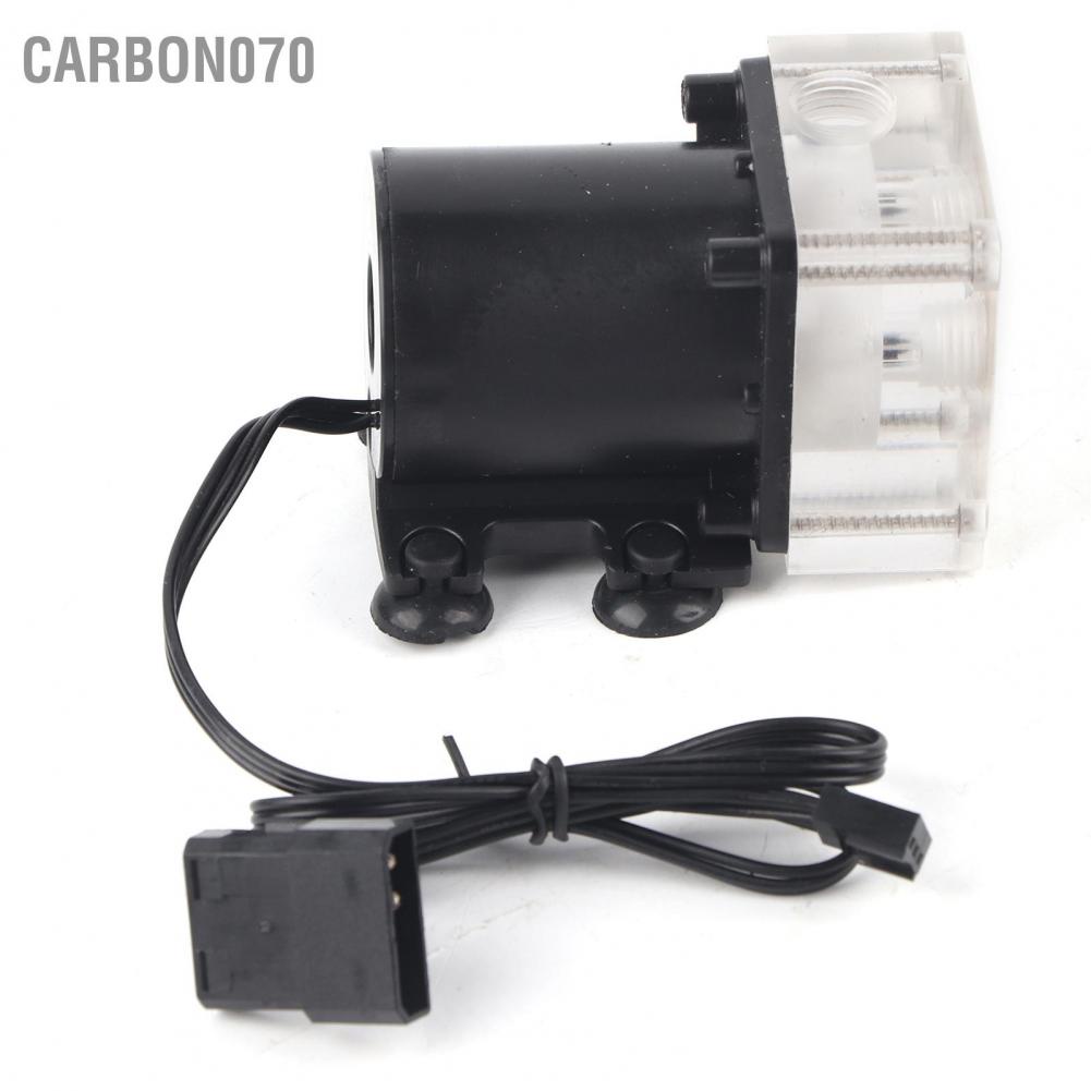 [Hàng Sẵn] Máy bơm nước tản nhiệt CPU G1/4 Cho máy tính 500L/H【Carbon070】