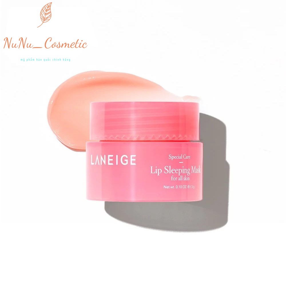 [Mã COS1103 hoàn 8% xu đơn 250K] Mặt Nạ Ngủ Môi Laneige Special Care Lip Sleeping Mask 3gr