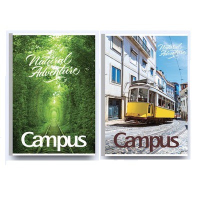 Combo 10 cuốn Vở kẻ ngang Campus ADVENTURE 120 trang - BAVT120