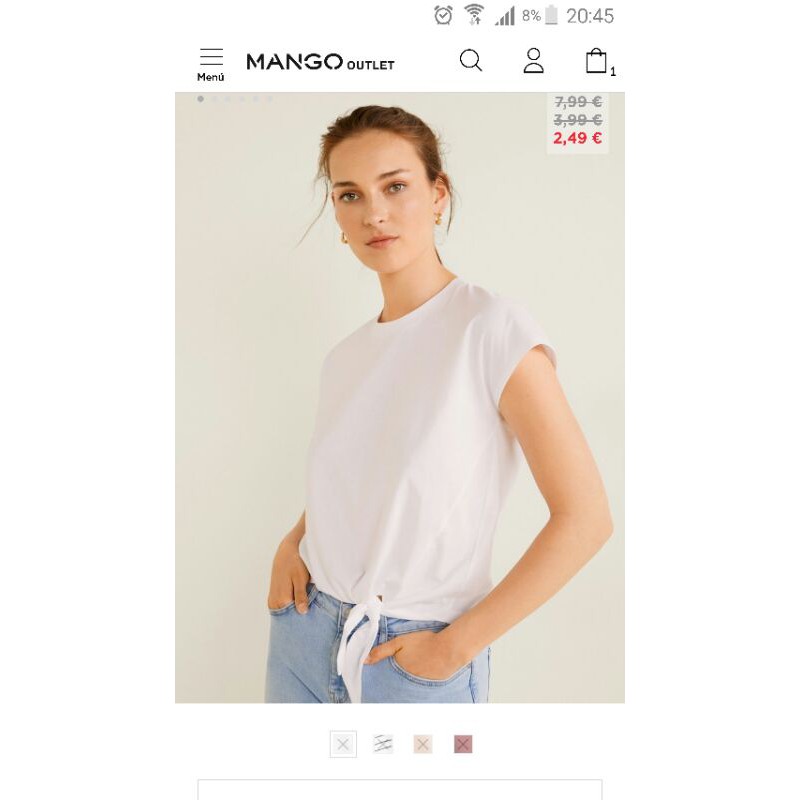 Áo phông Mango auth - hxt kèm bill