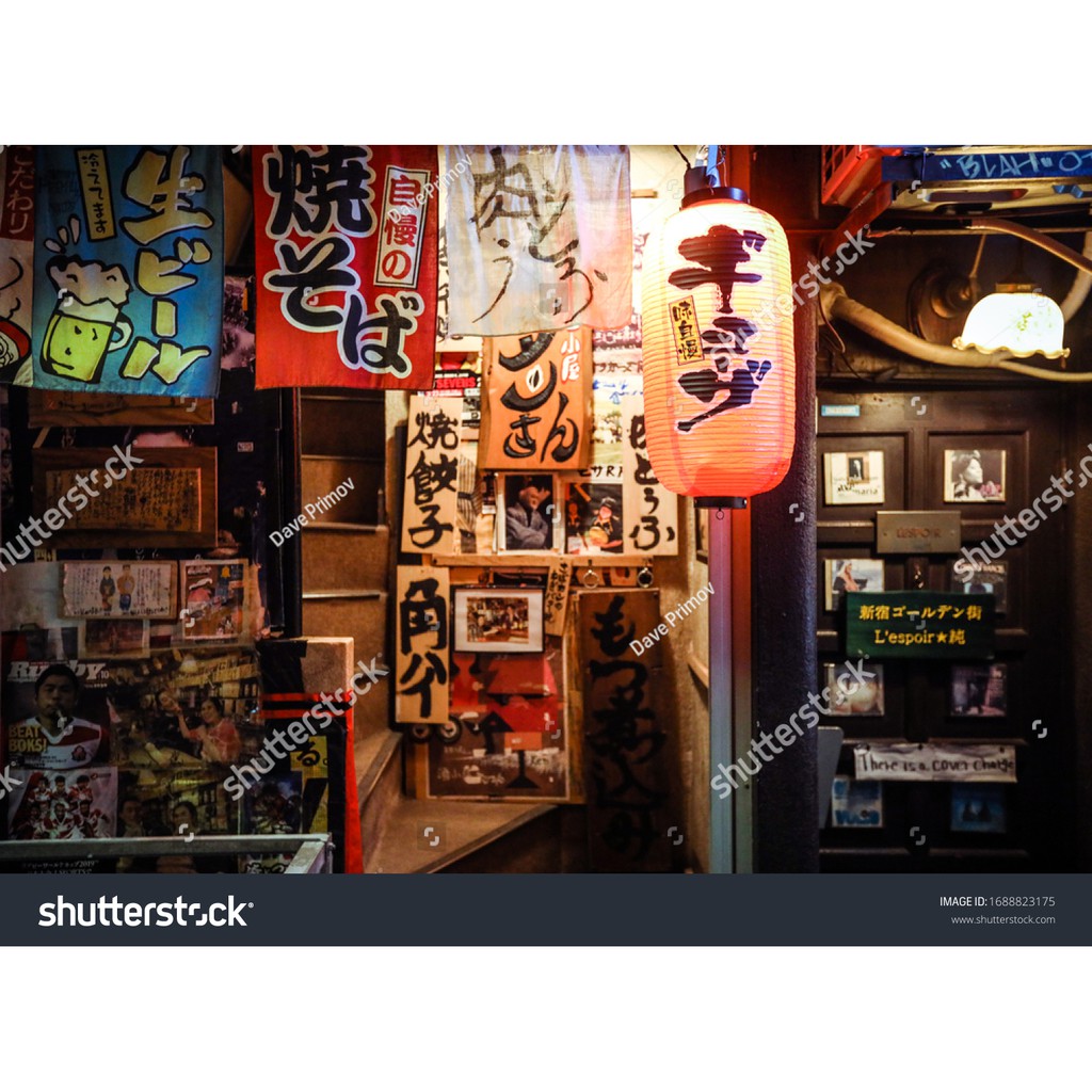 Tranh lụa 3d Đường Phố Nhật Bản ĐPNB-16